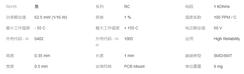 国巨电阻RC0402FR-074K7L_市场报价 - 百度AI市场